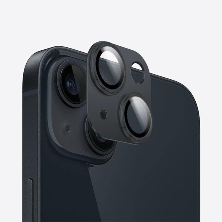 For iPhone 14 Plus Kalebol Precise Alignment Stepped Eagle Eye Metal Lens Film