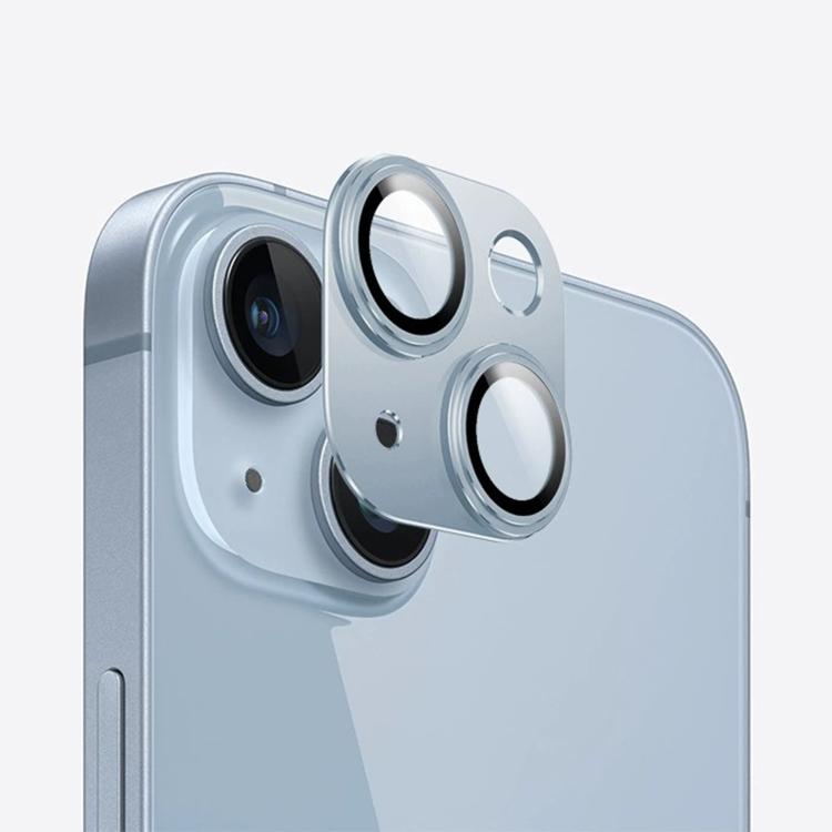 For iPhone 14 Plus Kalebol Precise Alignment Stepped Eagle Eye Metal Lens Film