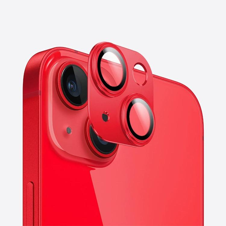 For iPhone 14 Plus Kalebol Precise Alignment Stepped Eagle Eye Metal Lens Film