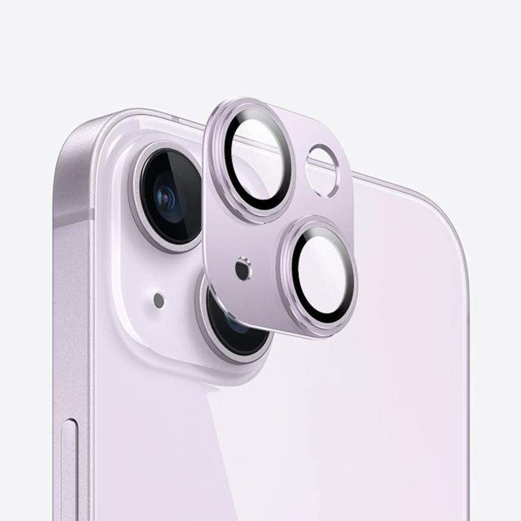 For iPhone 14 Plus Kalebol Precise Alignment Stepped Eagle Eye Metal Lens Film