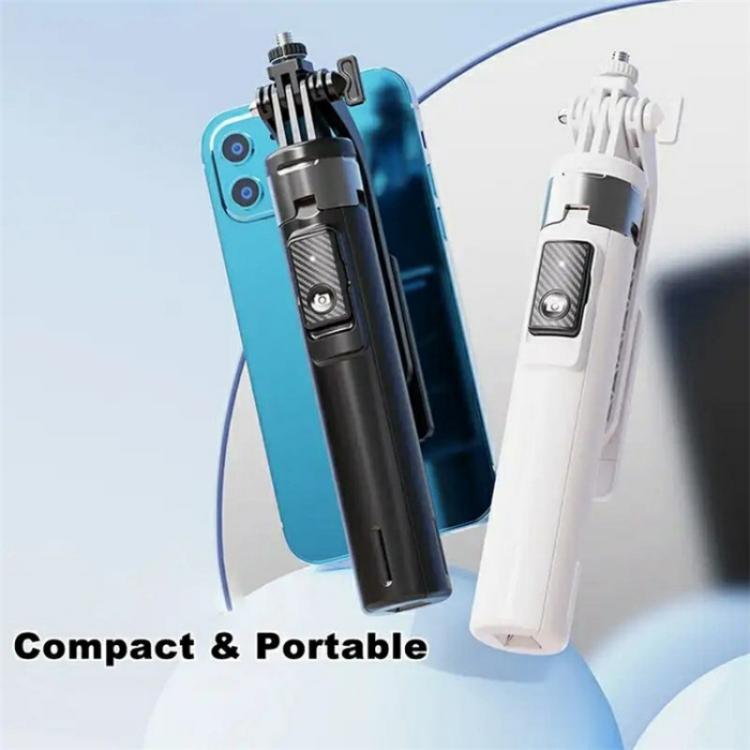 P135 Portable Extendable Selfie Stick Phone Holder Tripod with Remote Control