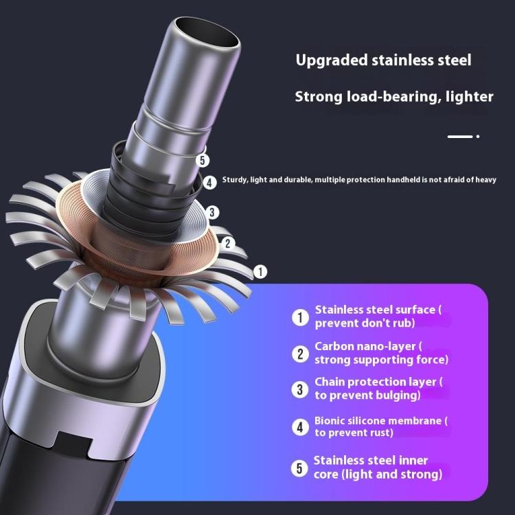P18 Portable Travel Selfie Stick Retractable Anti-Shake Gimbal Phone Holder