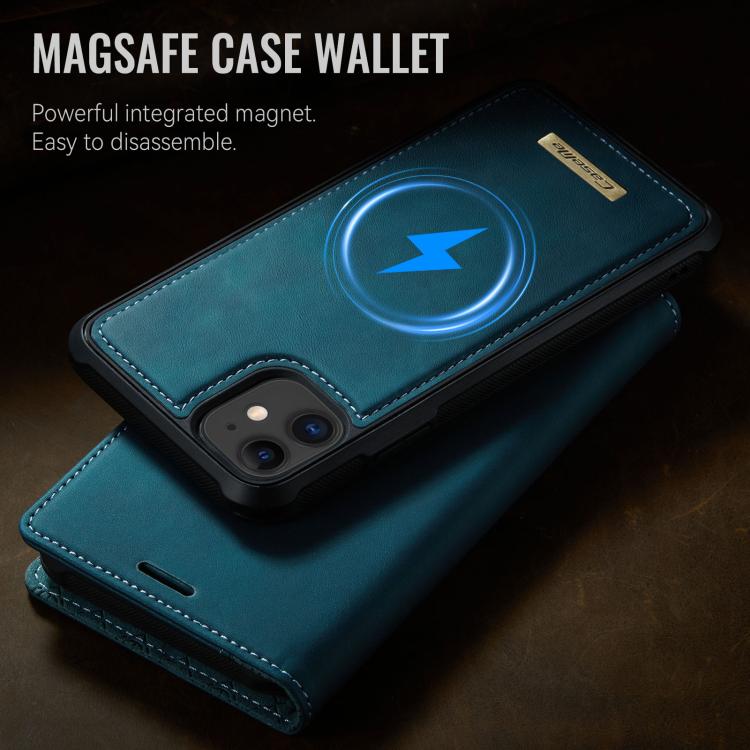 For iPhone 11 CaseMe C49 MagSafe RFID Blocking Detachable Wallet Leather Phone Case