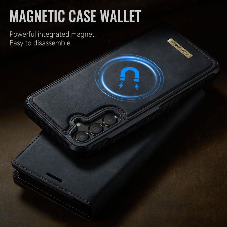For Samsung Galaxy A54 5G CaseMe C49 Magnetic RFID Blocking Detachable Wallet Leather Phone Case