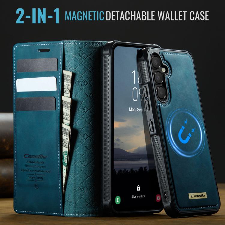 For Samsung Galaxy A54 5G CaseMe C49 Magnetic RFID Blocking Detachable Wallet Leather Phone Case