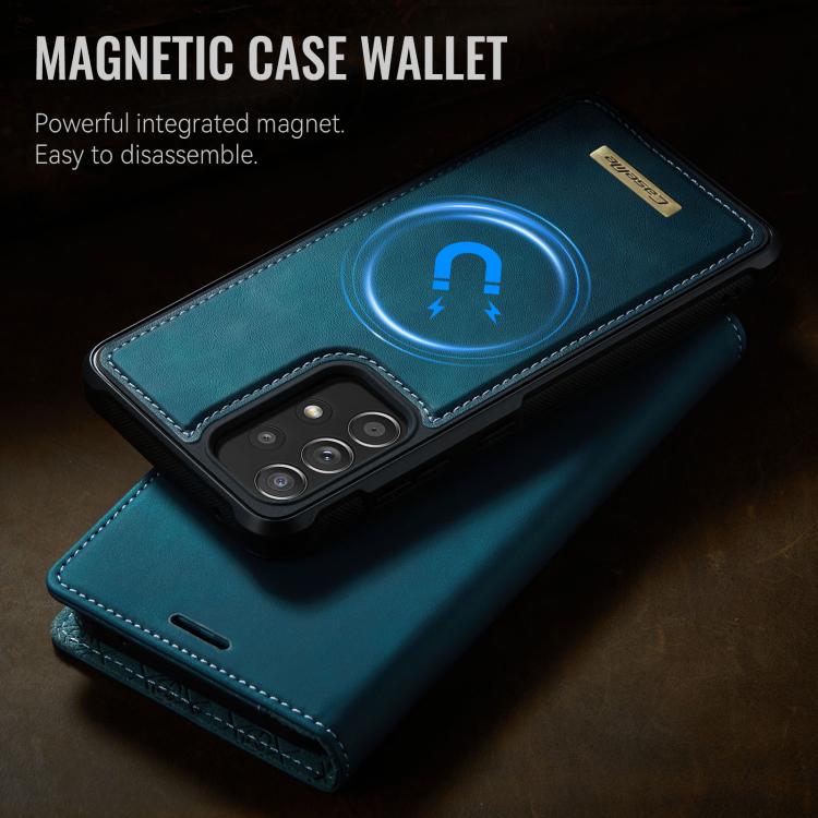 For Samsung Galaxy A53 5G CaseMe C49 Magnetic RFID Blocking Detachable Wallet Leather Phone Case