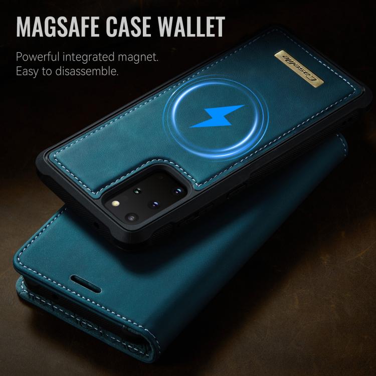 For Samsung Galaxy S20+ CaseMe C49 Magnetic RFID Blocking Detachable Wallet Leather Phone Case