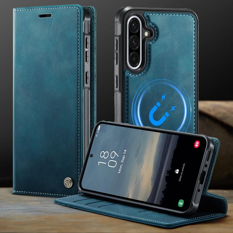 For Samsung Galaxy A56 5G CaseMe C49 Magnetic RFID Blocking Detachable Wallet Leather Phone Case