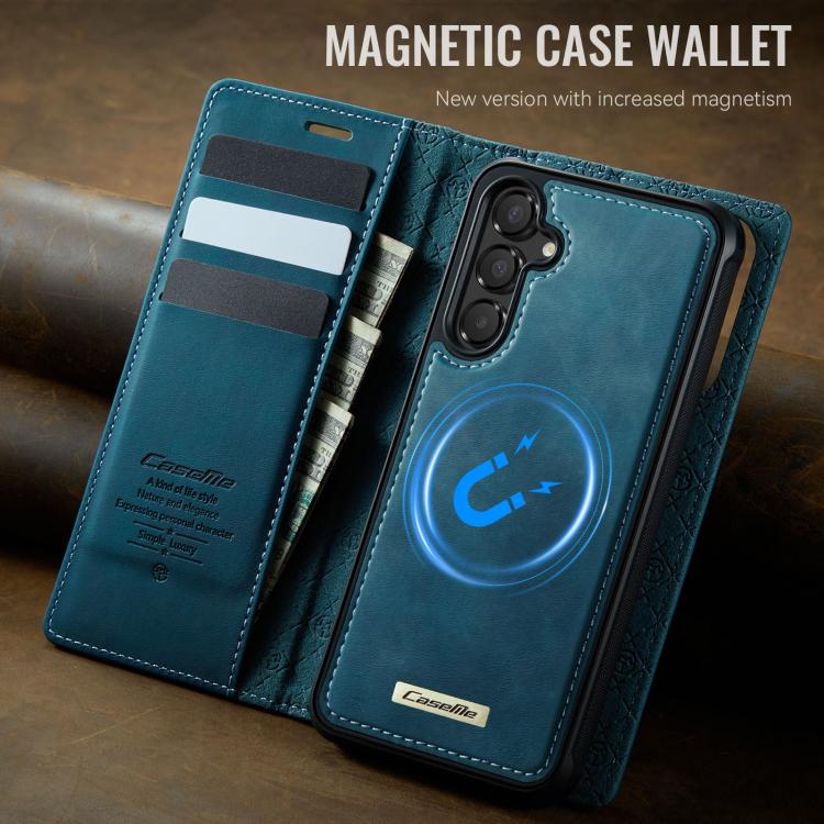 For Samsung Galaxy A55 / A35 5G CaseMe C49 Magnetic RFID Blocking Detachable Wallet Leather Phone Case