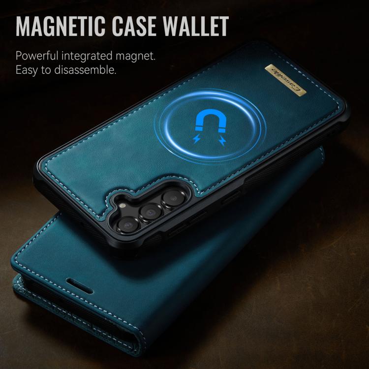 For Samsung Galaxy A55 / A35 5G CaseMe C49 Magnetic RFID Blocking Detachable Wallet Leather Phone Case