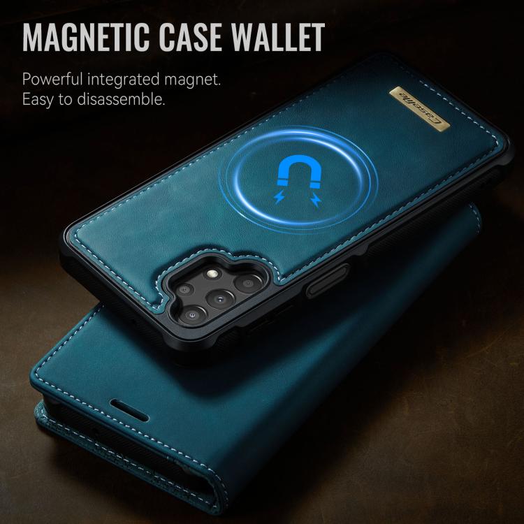 For Samsung Galaxy A13 / A04s CaseMe C49 Magnetic RFID Blocking Detachable Wallet Leather Phone Case
