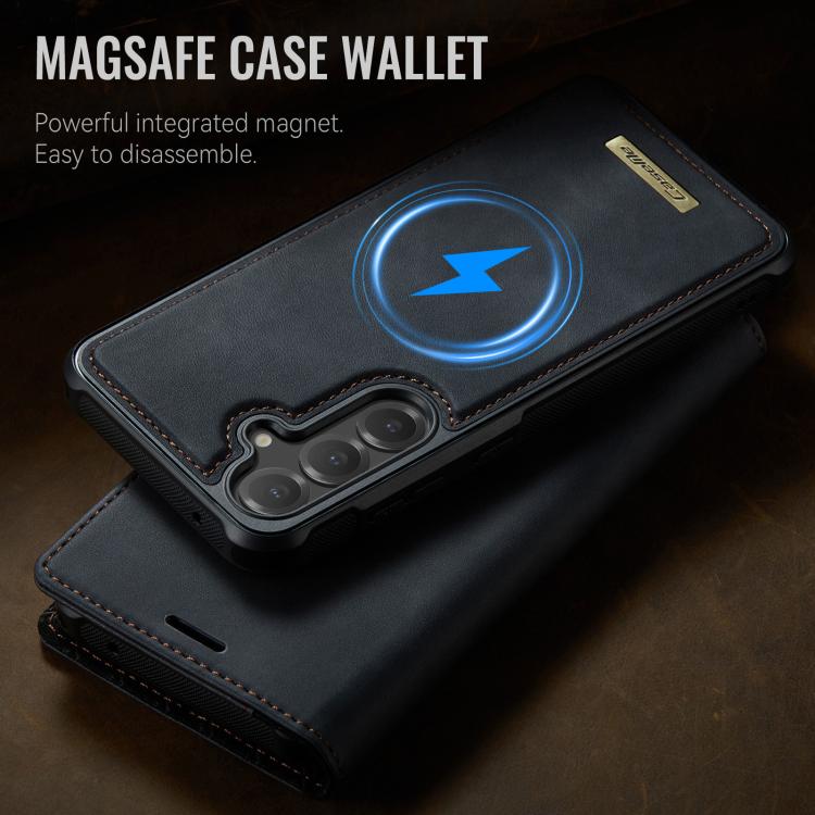 For Samsung Galaxy S23 FE 5G CaseMe C49 Magnetic RFID Blocking Detachable Wallet Leather Phone Case