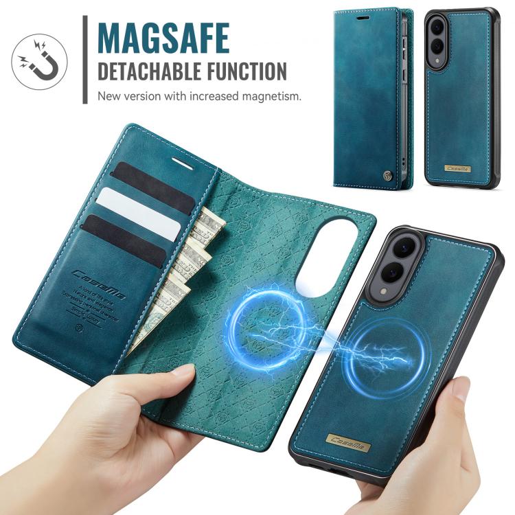 For Samsung Galaxy S25 Edge 5G CaseMe C49 Magnetic RFID Blocking Detachable Wallet Leather Phone Case