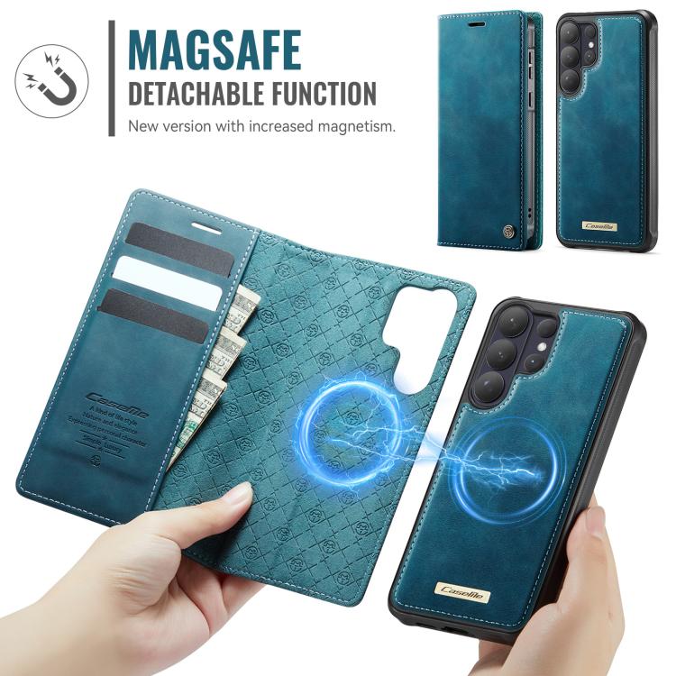 For Samsung Galaxy S26 Ultra 5G CaseMe C49 Magnetic RFID Blocking Detachable Wallet Leather Phone Case