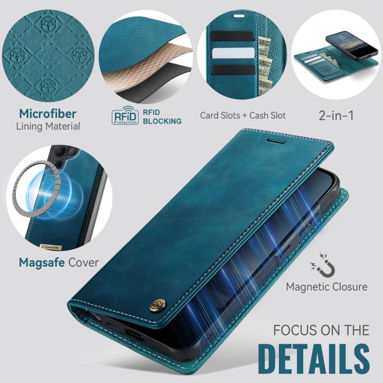 For Samsung Galaxy S26 Ultra 5G CaseMe C49 Magnetic RFID Blocking Detachable Wallet Leather Phone Case