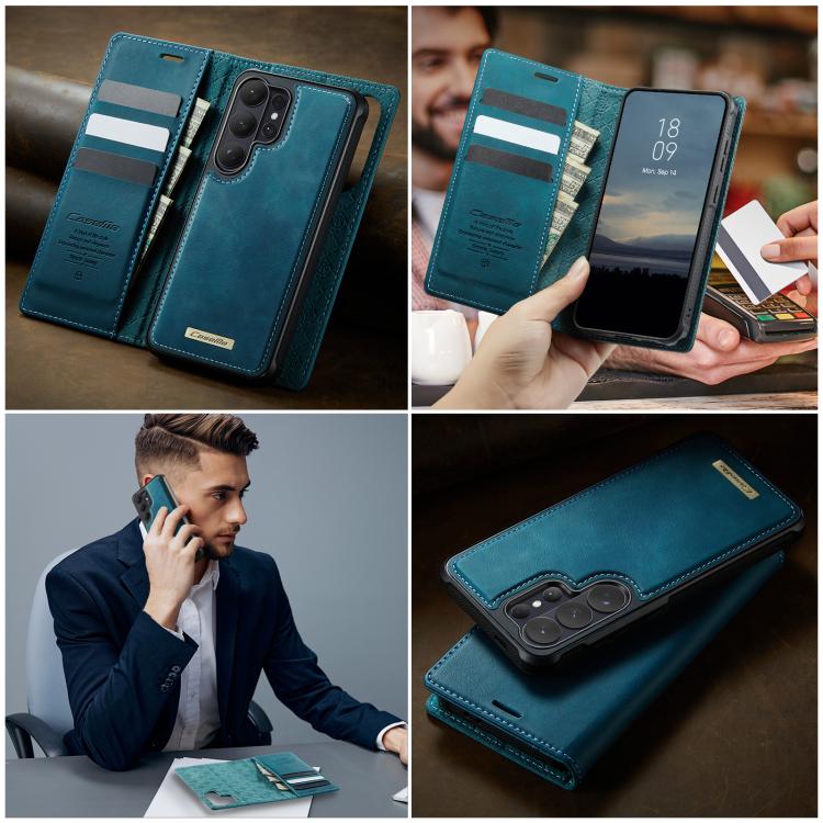For Samsung Galaxy S26 Ultra 5G CaseMe C49 Magnetic RFID Blocking Detachable Wallet Leather Phone Case