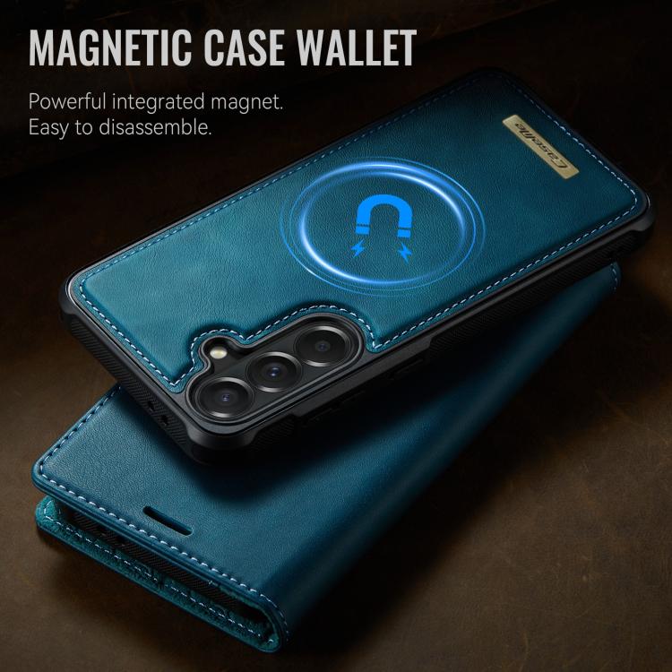 For Samsung Galaxy A57 5G CaseMe C49 Magnetic RFID Blocking Detachable Wallet Leather Phone Case