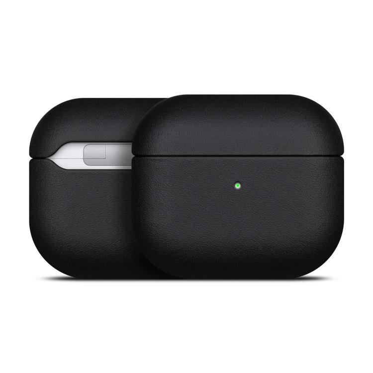 For AirPods Pro Full-grain Genuine Leather Earbuds Protective Case