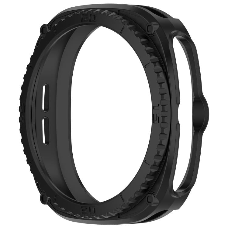 For Samsung Galaxy Watch8 Classic 46mm Hollow Digital Armor TPU Watch Protective Cover