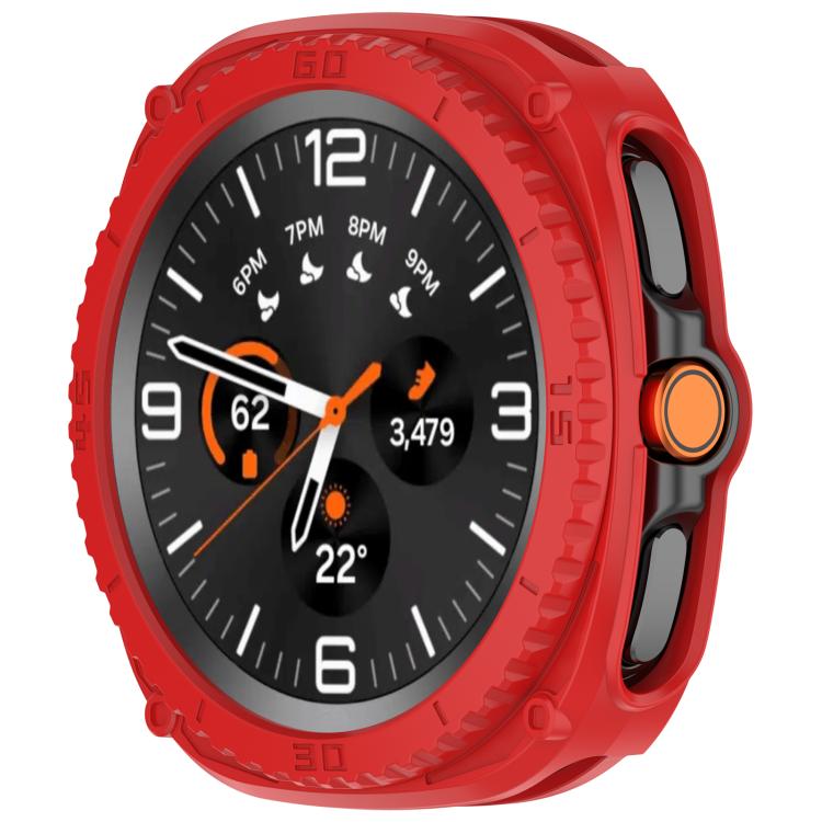 For Samsung Galaxy Watch8 Classic 46mm Hollow Digital Armor TPU Watch Protective Cover