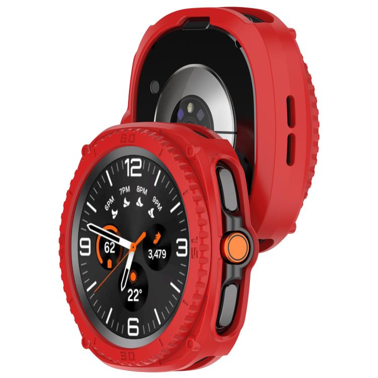For Samsung Galaxy Watch8 Classic 46mm Hollow Digital Armor TPU Watch Protective Cover