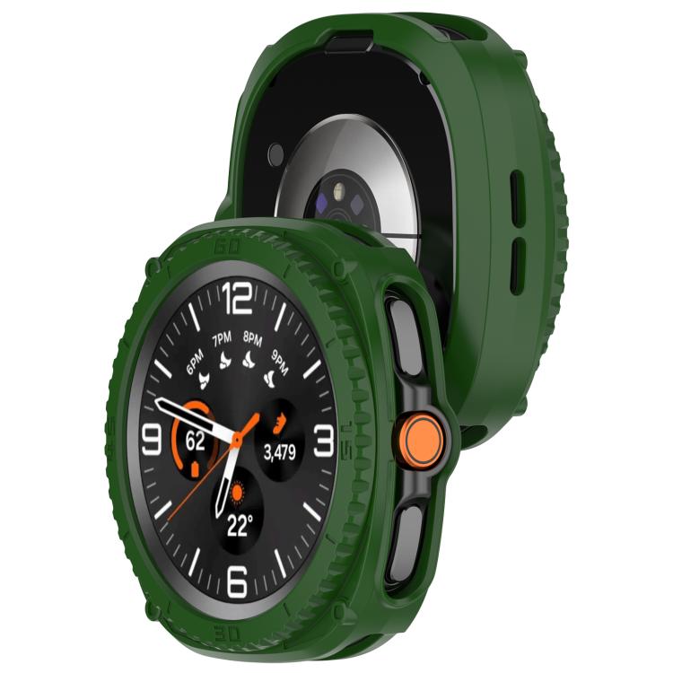For Samsung Galaxy Watch8 Classic 46mm Hollow Digital Armor TPU Watch Protective Cover