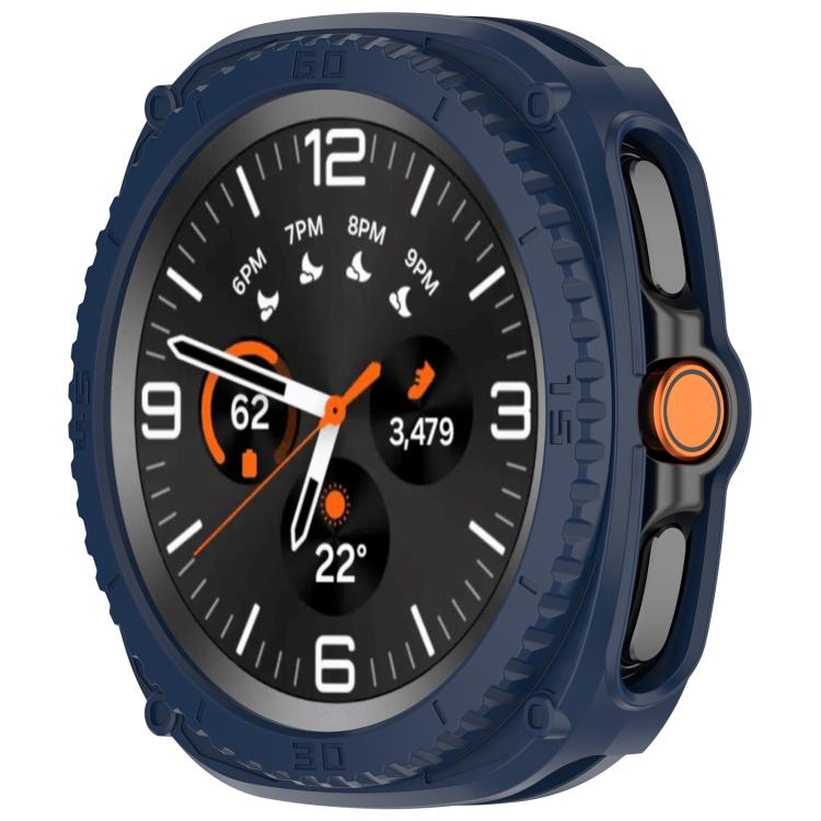For Samsung Galaxy Watch8 Classic 46mm Hollow Digital Armor TPU Watch Protective Cover