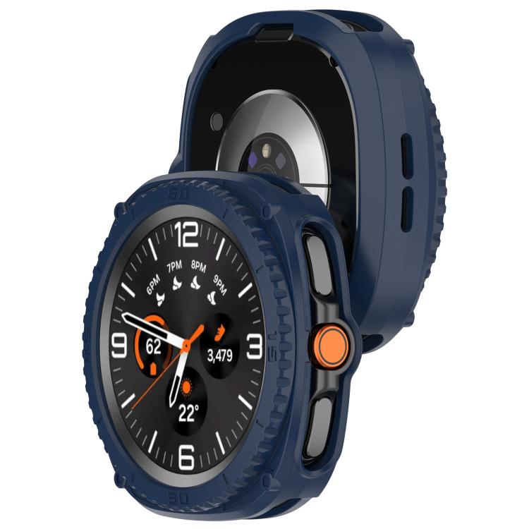 For Samsung Galaxy Watch8 Classic 46mm Hollow Digital Armor TPU Watch Protective Cover