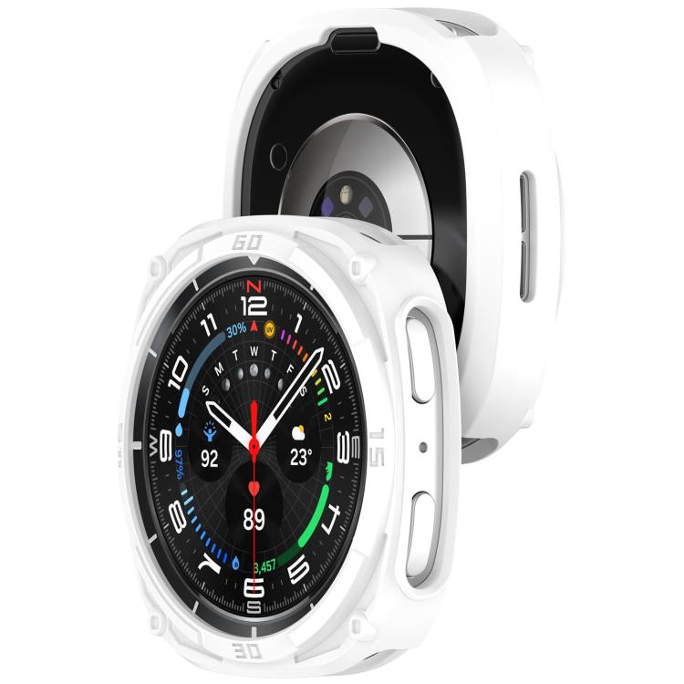 For Samsung Galaxy Watch8 44mm Hollow Digital Armor TPU Watch Protective Cover