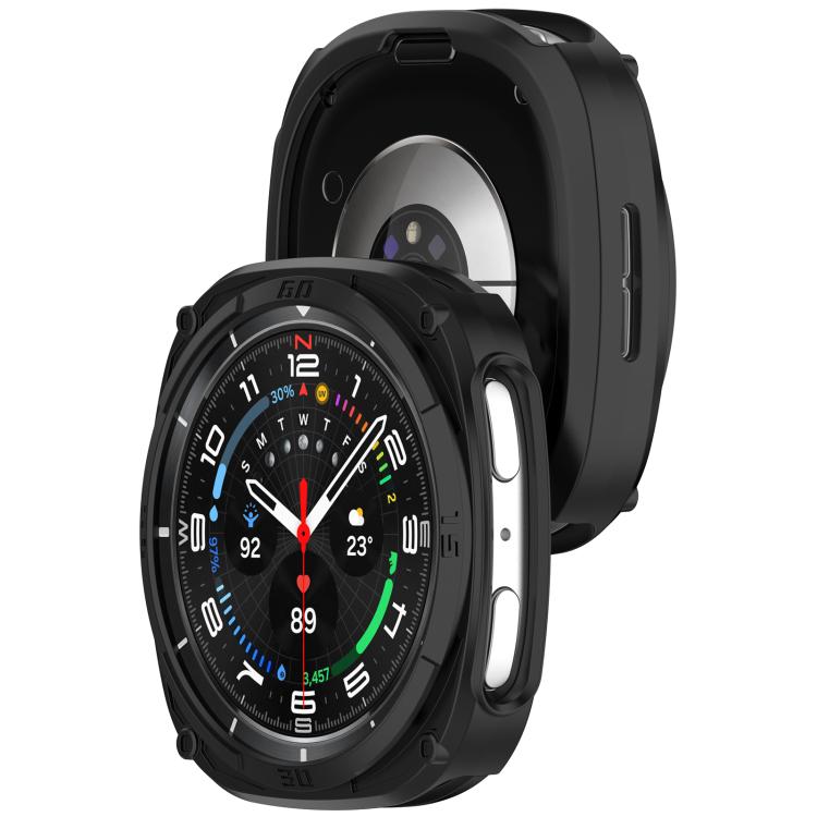 For Samsung Galaxy Watch8 44mm Hollow Digital Armor TPU Watch Protective Cover