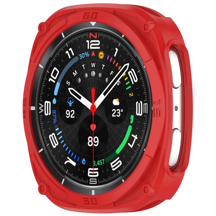 For Samsung Galaxy Watch8 44mm Hollow Digital Armor TPU Watch Protective Cover