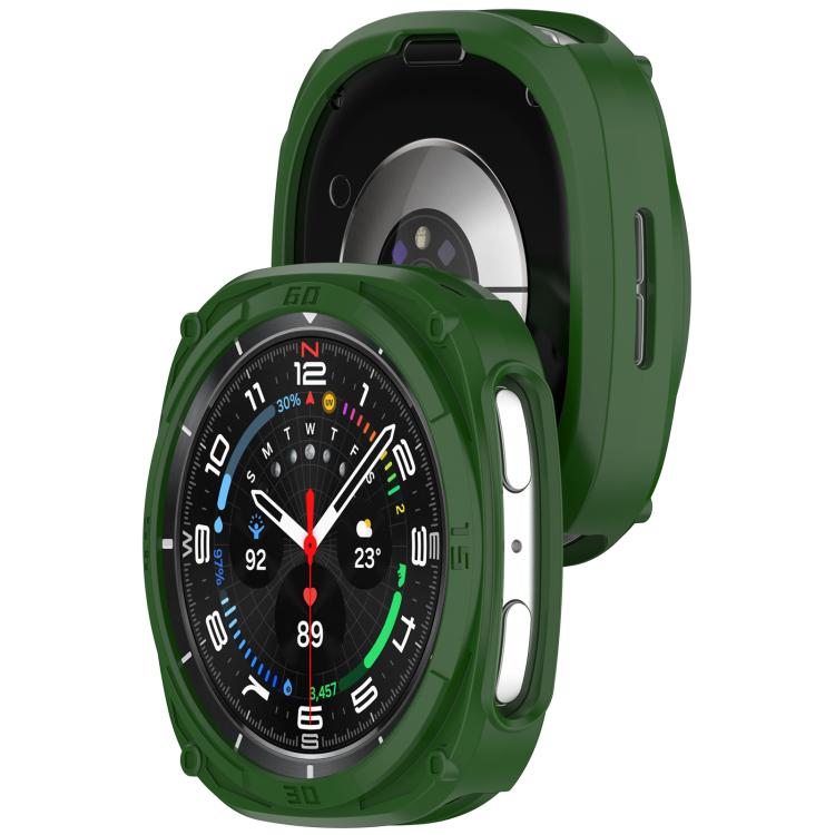 For Samsung Galaxy Watch8 44mm Hollow Digital Armor TPU Watch Protective Cover