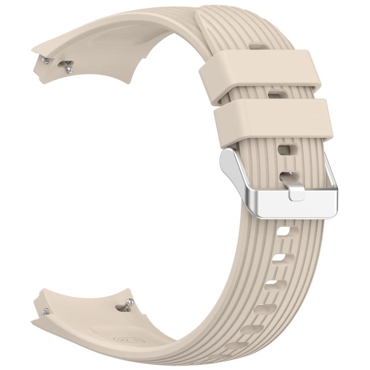 For Huawei Watch 5 42mm Vertical Solid Color Silicone Watch Band
