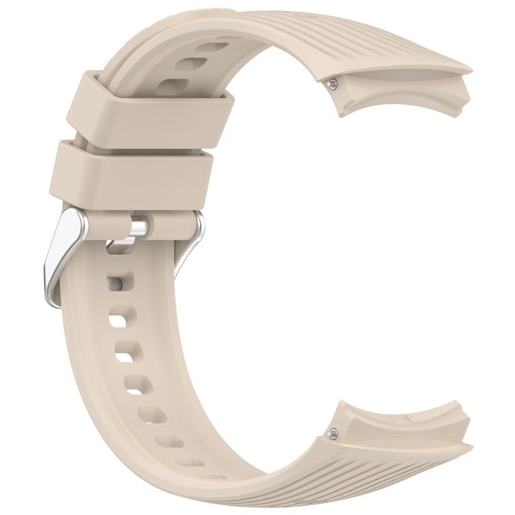 For Huawei Watch 5 42mm Vertical Solid Color Silicone Watch Band