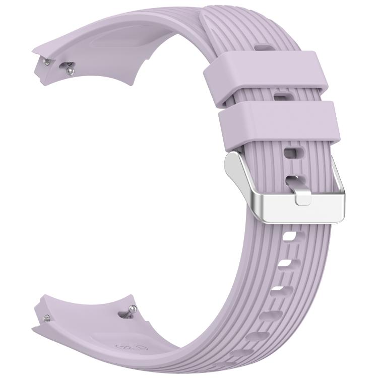For Huawei Watch 5 42mm Vertical Solid Color Silicone Watch Band