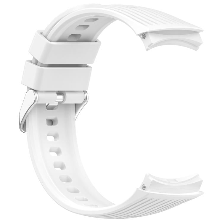 For Huawei Watch 5 42mm Vertical Solid Color Silicone Watch Band