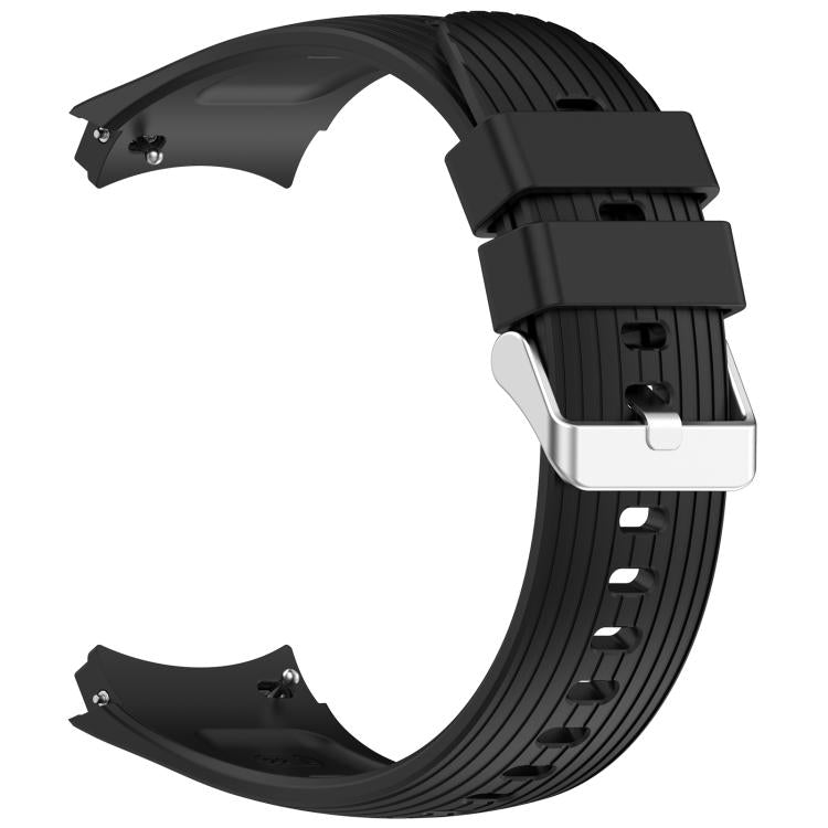 For Huawei Watch 5 42mm Vertical Solid Color Silicone Watch Band