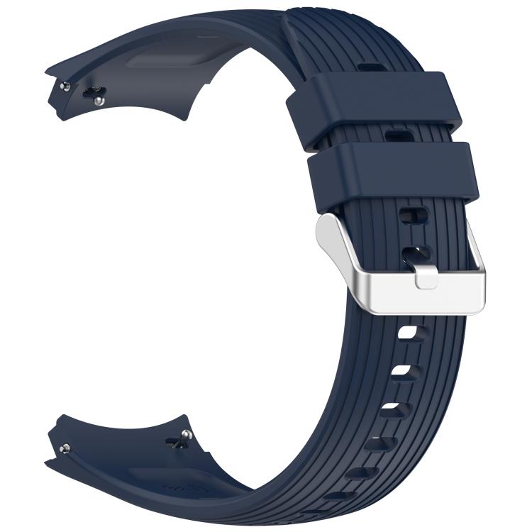 For Huawei Watch 5 42mm Vertical Solid Color Silicone Watch Band