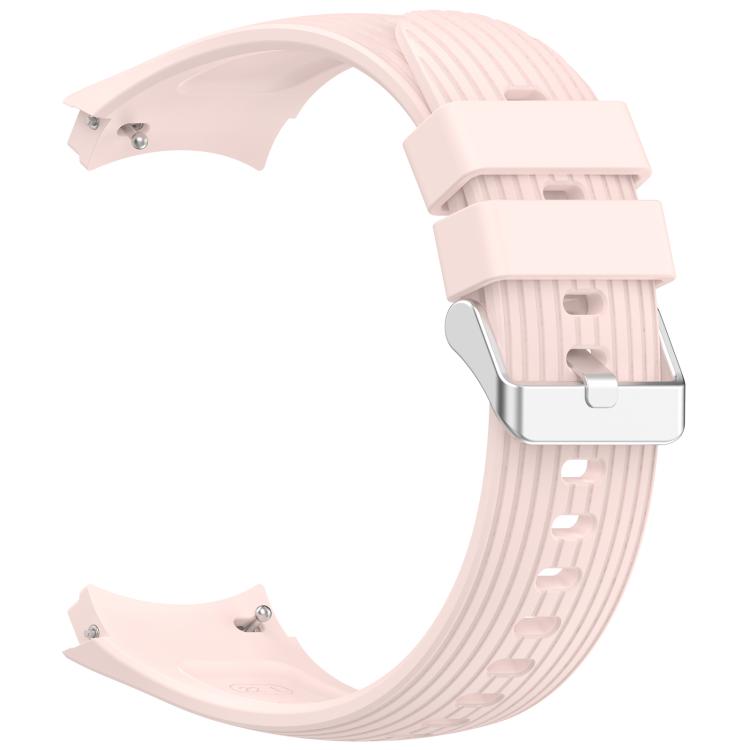 For Huawei Watch 5 42mm Vertical Solid Color Silicone Watch Band
