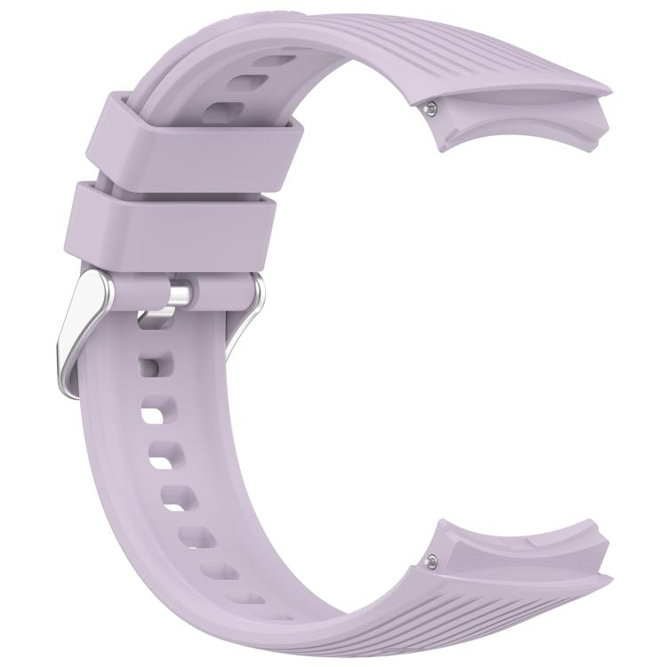 For Huawei Watch 5 46mm Vertical Solid Color Silicone Watch Band