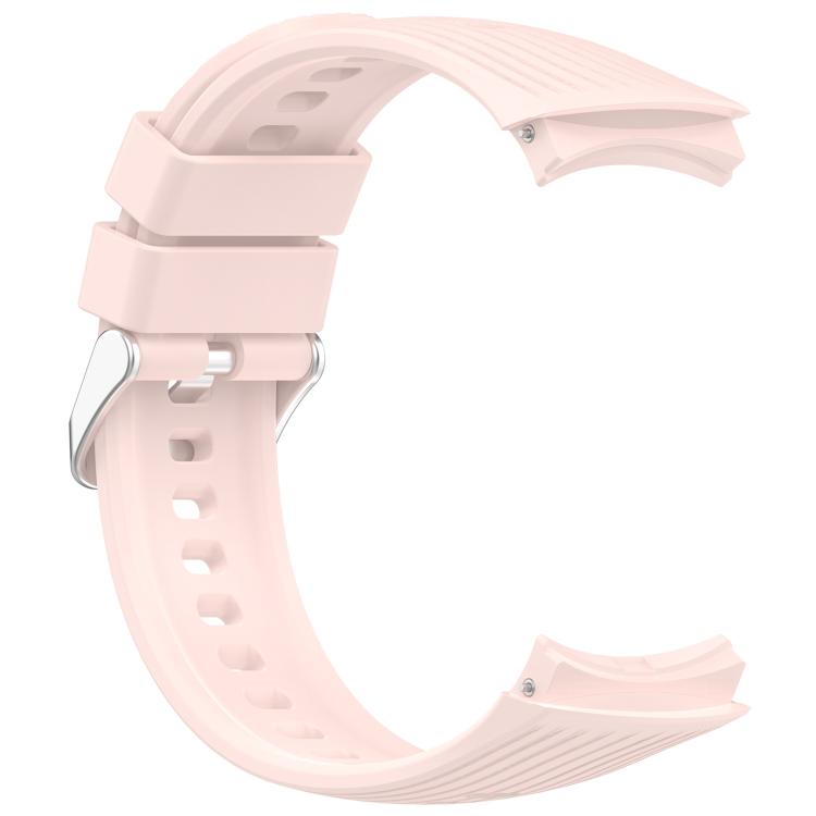For Huawei Watch 5 46mm Vertical Solid Color Silicone Watch Band