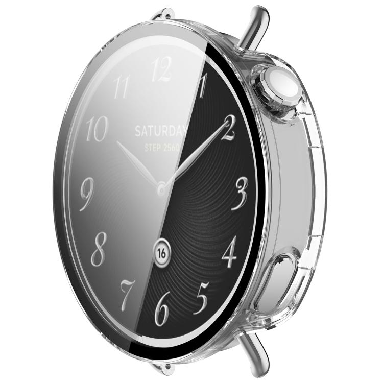 For Xiaomi Watch S4 41mm Tempered Film Integrated PC Watch Protective Cover