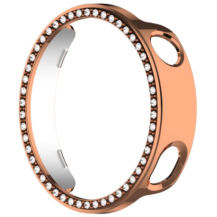 For Xiaomi Watch S4 41mm Single Row Diamond Half Coverage Hollow TPU Watch Cover