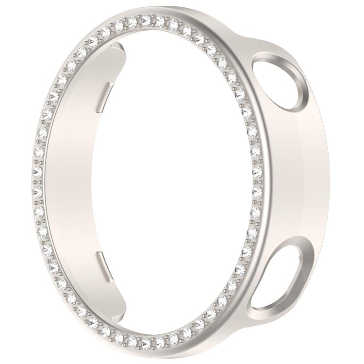 For Xiaomi Watch S4 41mm Single Row Diamond Half Coverage Hollow TPU Watch Cover