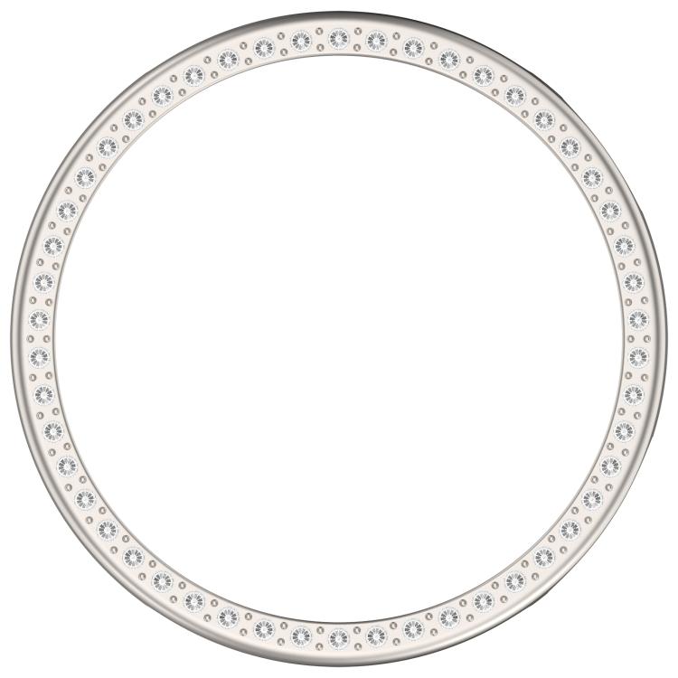 For Xiaomi Watch S4 41mm Single Row Diamond Half Coverage Hollow TPU Watch Cover
