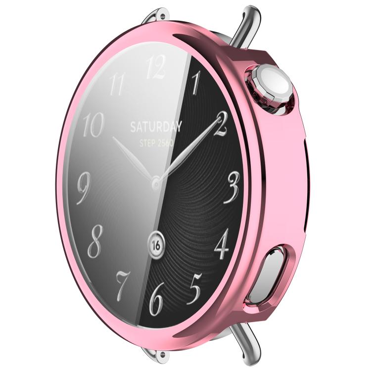 For Xiaomi Watch S4 41mm Electroplated All Coverage TPU Watch Protective Cover