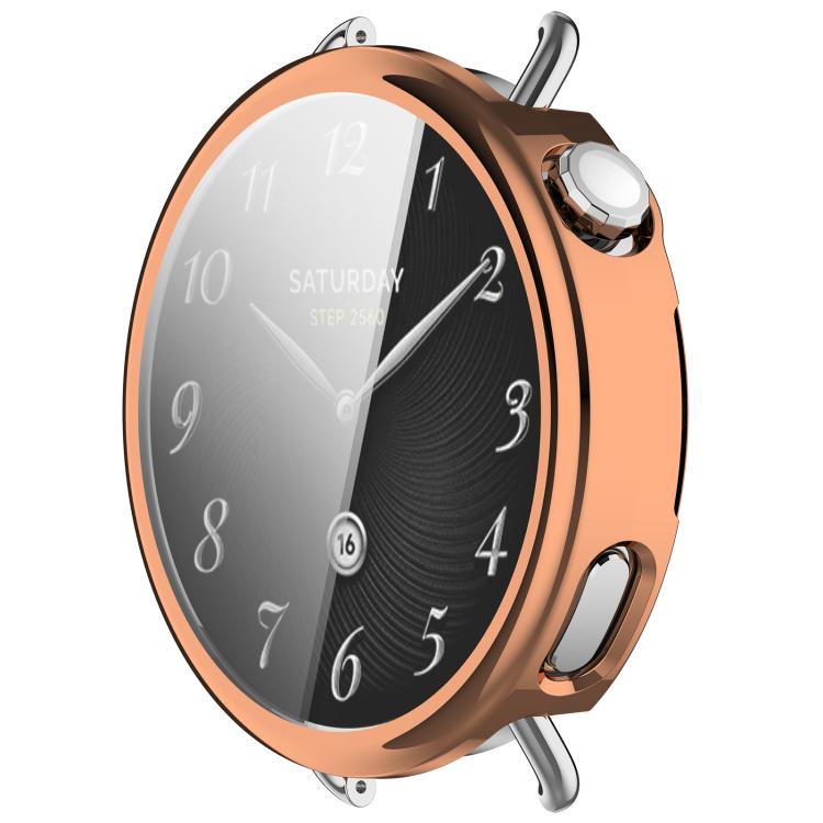 For Xiaomi Watch S4 41mm Electroplated All Coverage TPU Watch Protective Cover