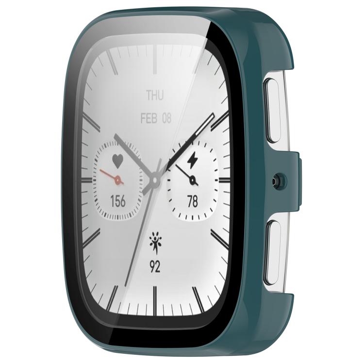 For Amazfit Active 2 Square Tempered Film Integrated PC Watch Protective Cover