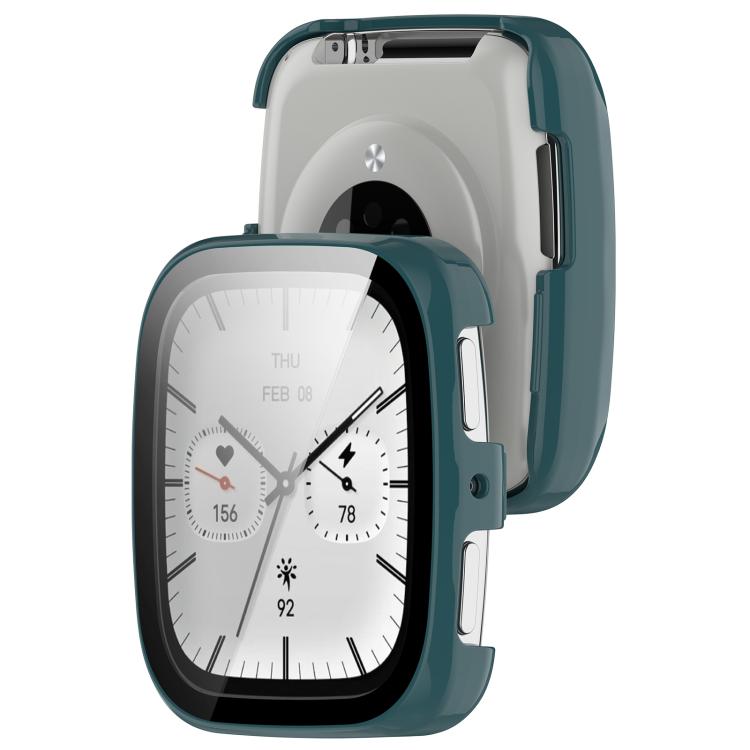 For Amazfit Active 2 Square Tempered Film Integrated PC Watch Protective Cover