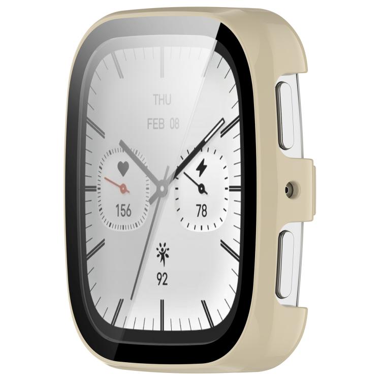 For Amazfit Active 2 Square Tempered Film Integrated PC Watch Protective Cover